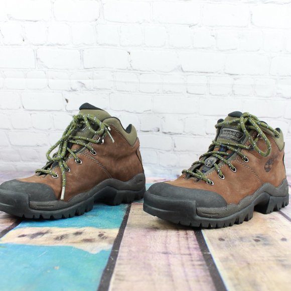 TIMBERLAND Lace-up Ankle Hiking Trail Boots Size 8 - Picture 3 of 9